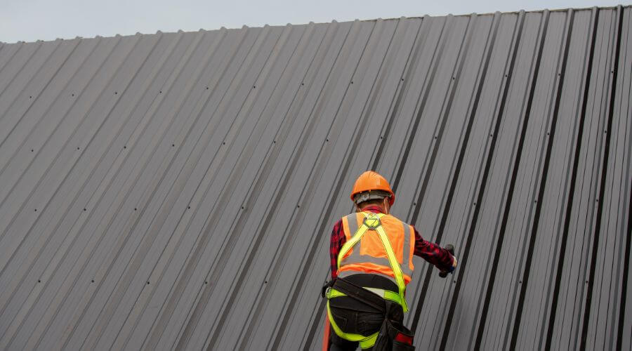 Professional metal roof installation in Arden, NC